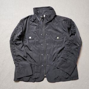 Tan Jay Black Jacket Petite Sz 10p Light Jacket